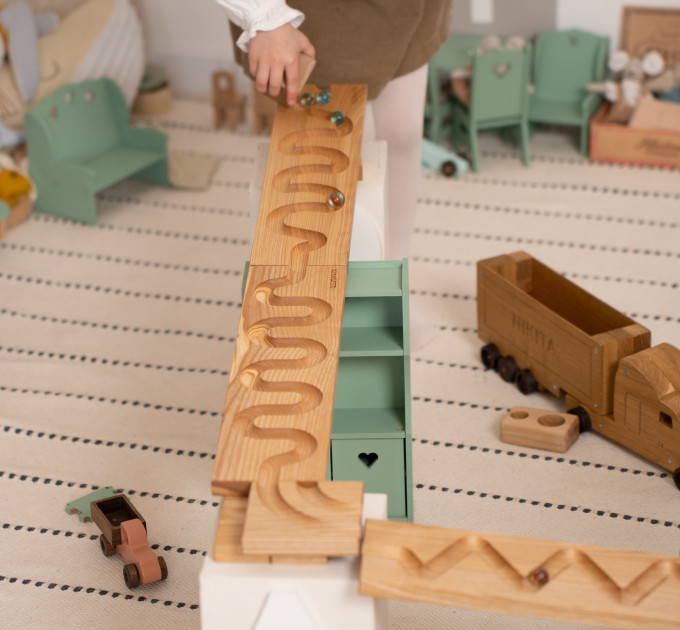 Розвиваюча доріжка Монтессорі Marble Run Race