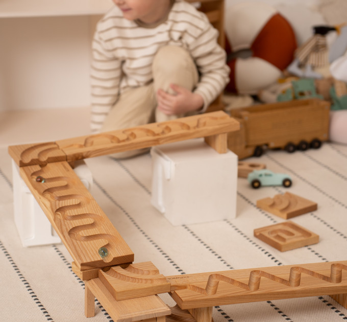 Розвиваюча доріжка Монтессорі Marble Run Race