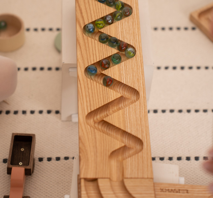 Розвиваюча доріжка Монтессорі Marble Run Race
